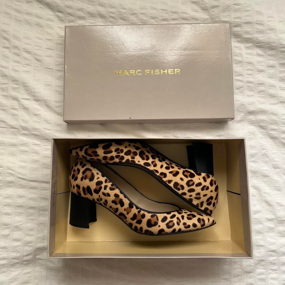 Marc Fisher Leopard Print Women's Shoes